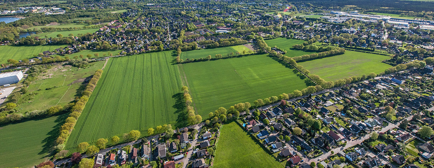 Luftbildaufnahme Norderstedt