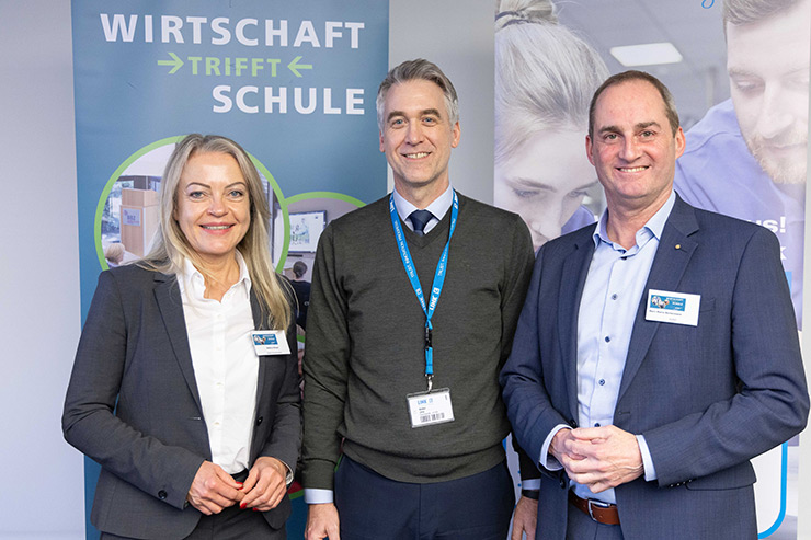 „Wirtschaft trifft Schule“: Netzwerktreffen bei Waldemar Link